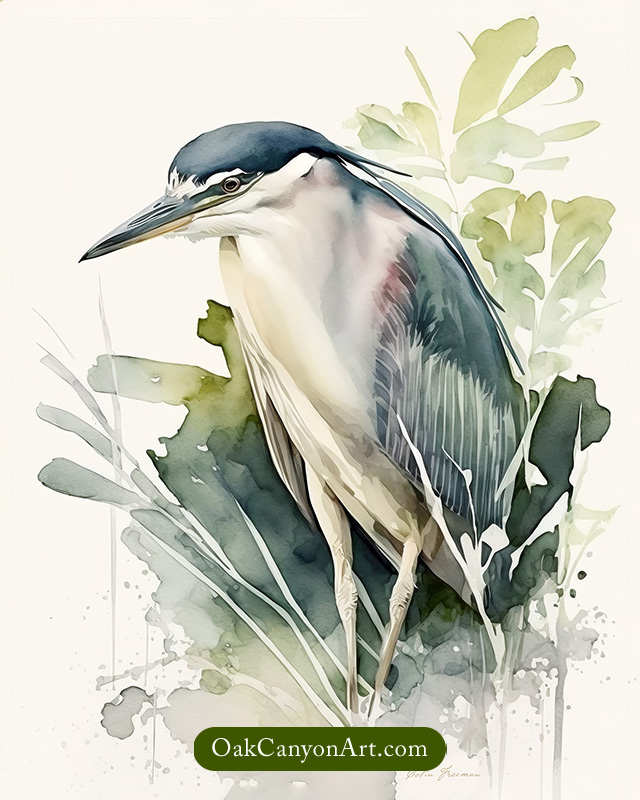 The Black-crowned Night Heron: Mysteries of the Wetlands