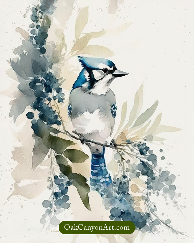 Blue Jay: A Symphony of Colors in the Avian Realm