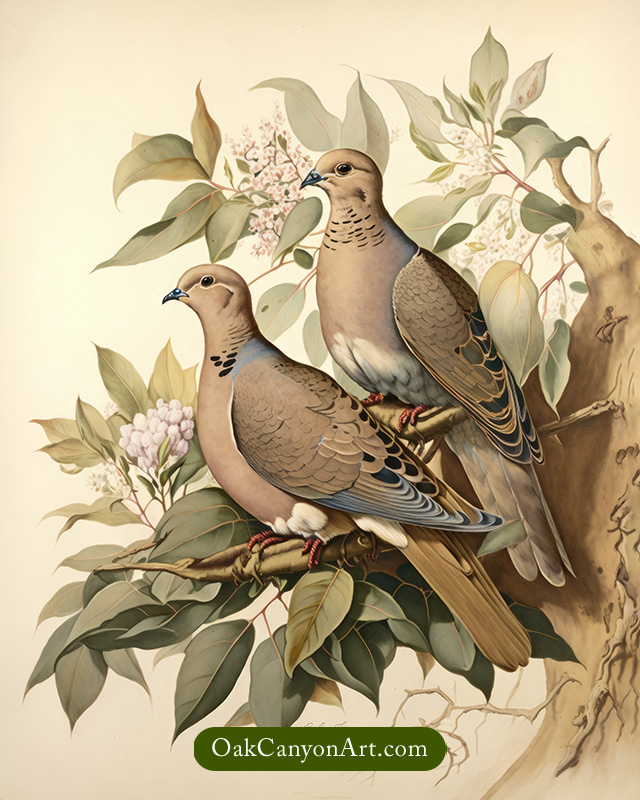 Mourning Doves: The Gentle Songbirds of Serenity