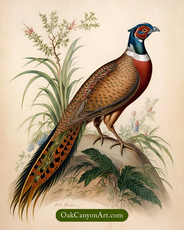 Ring-necked Pheasant: A Tapestry of Feathers and Grace