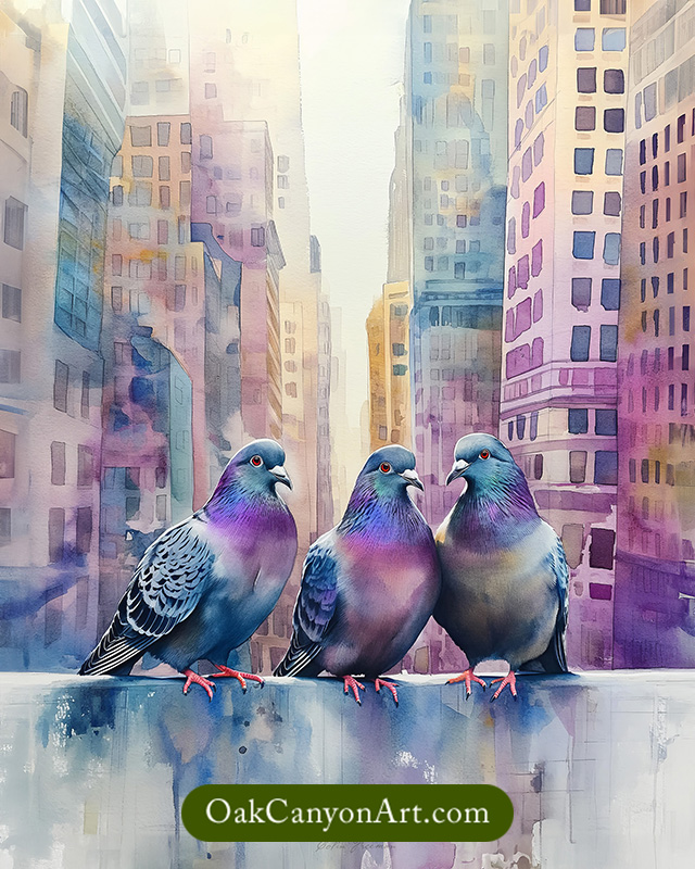 Wings of the Urban Skyline: Unveiling the Fascination of Rock Pigeons