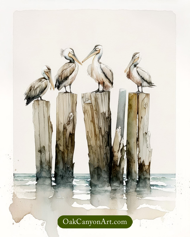 Brown Pelicans: Graceful Aviators of Coastal Beauty